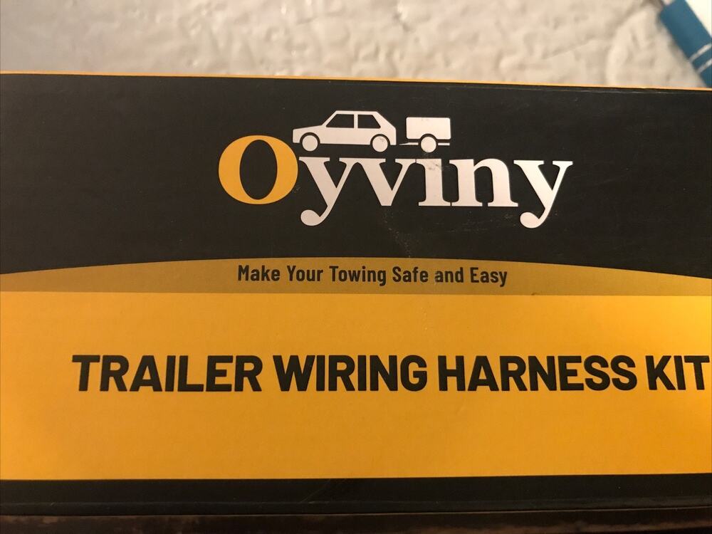 Oyviny RV 7 Pin Trailer Plug with IP68 Waterproof Seal, Detachable 7 Way Round